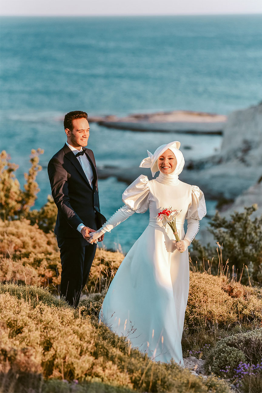 Delikli koy düğün fotoğrafları