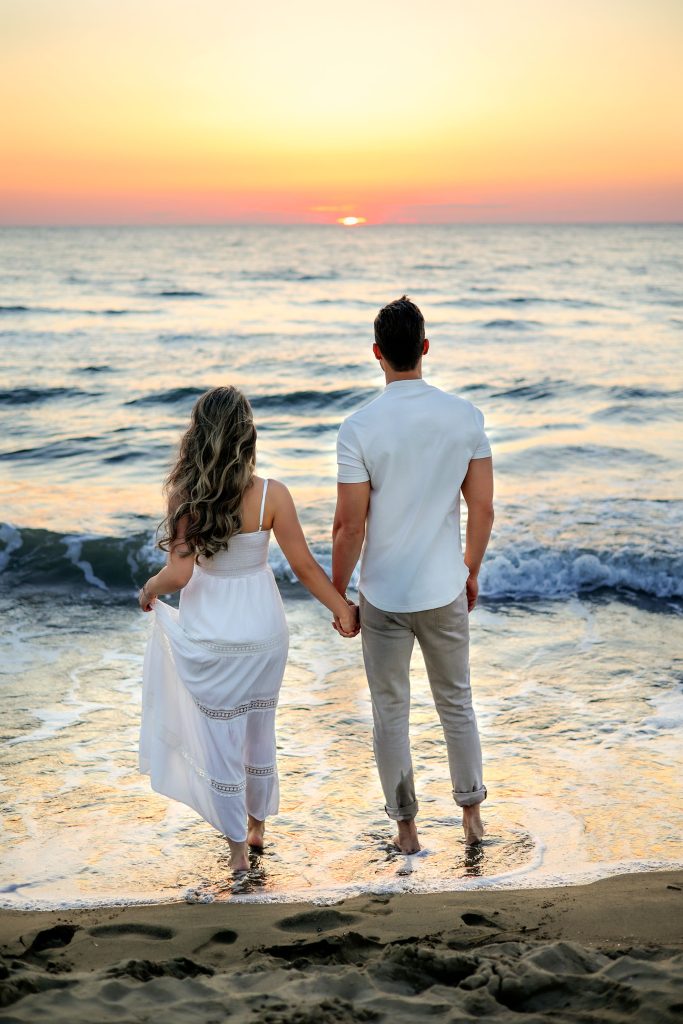 Pamucak plajı düğün dış çekim fotoğrafları