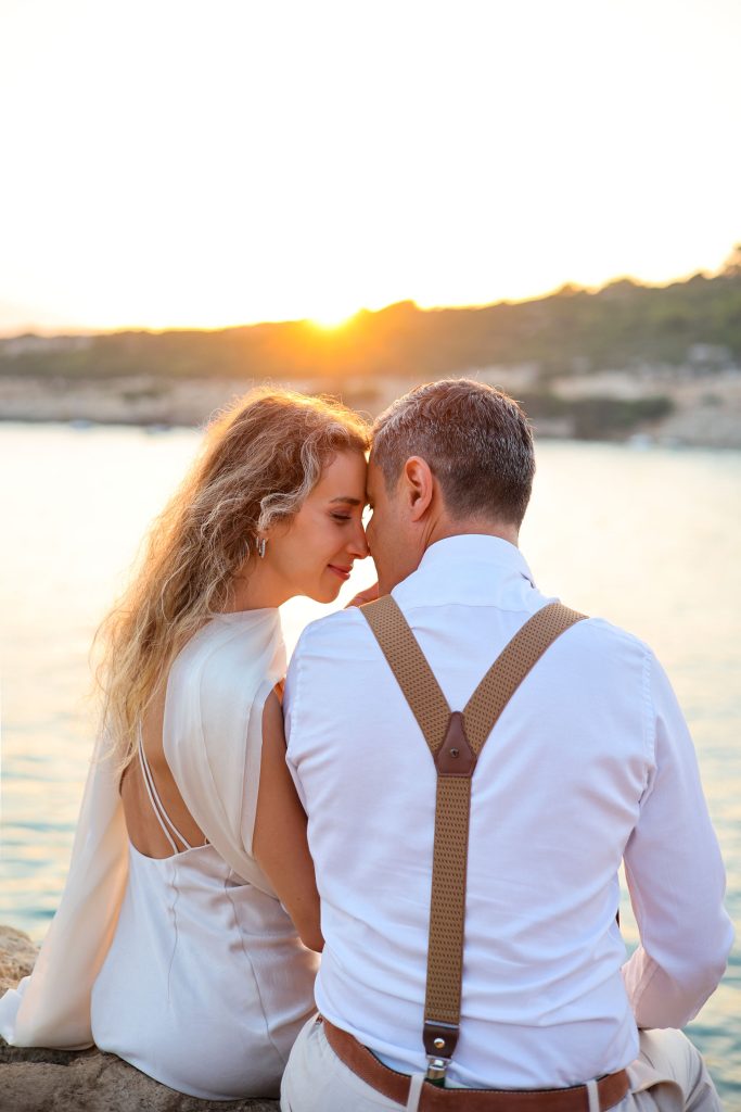 Gün batımında dış çekim Urla İzmir