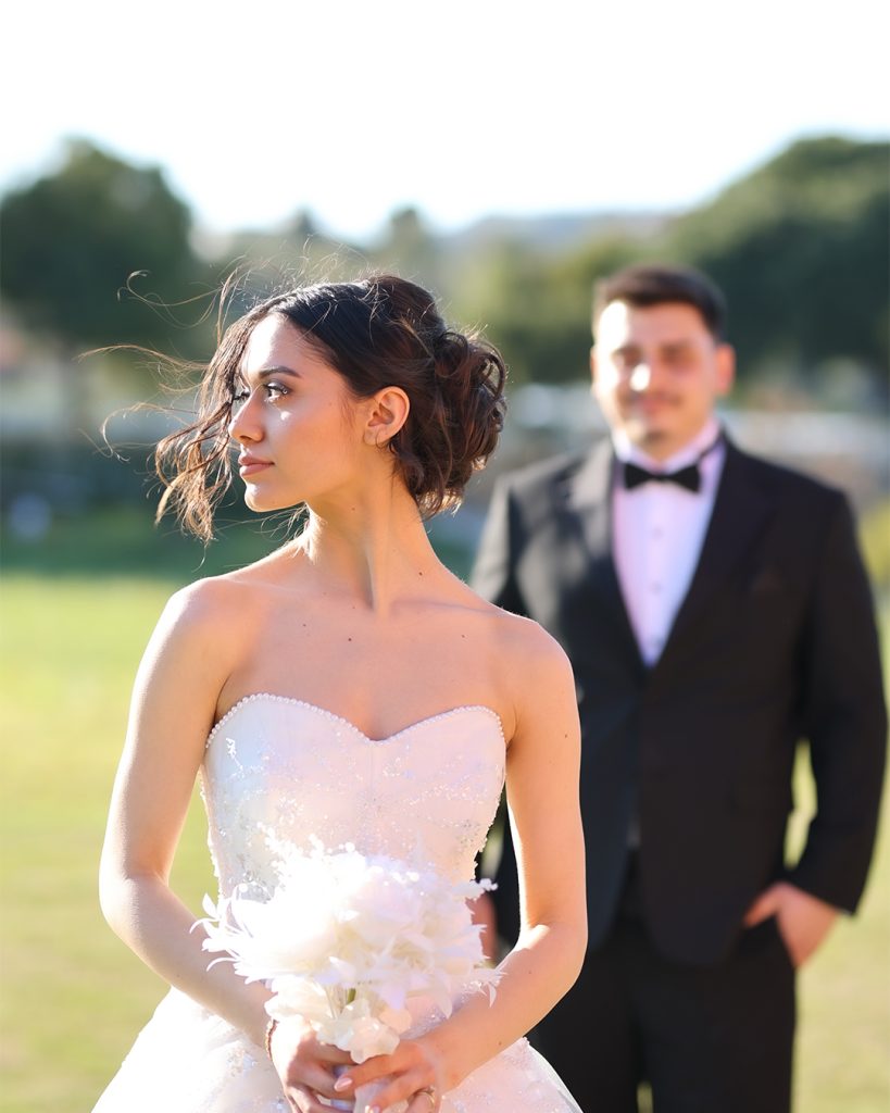 Urla'da terra santa platoda düğün fotoğraf çekimleri